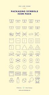 Include the icon web fonts in your page via css, then reference. Download Packaging Symbols Set Made By Istar Design Series Of 200 Pixel Perfect Icons Created By Influence Of Different Typ Line Icon Symbols Laundry Symbols