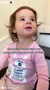 Young Jedi in the making! #starwars #easter #bindirwin #gracewarrior  #steveirwin #maytheforcebewithyou #R2D2 #babyyoda