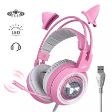 Order today for fast shipping and awesome customer service. Somic G951 Pink Lovely Cat Ear Pc Gaming Headset Headphone Usb Plug For Computer Support Oem China Girl Gaming Headset And Kids Headphone Price Made In China Com