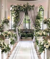 Pin De Nova Buntara En Wedding Decor Inspo Altares De Boda Flores Boda Boda Iglesia Decoracion