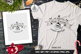 Use with or without merry christmas (as shown in photo 2) file formats include: Merry Christmas And New Year T Shirt Graphic By Jeksongraphics Creative Fabrica