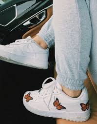 Butterfly Nike Air Force 1 Nike Air Shoes Custom Nike Shoes Hype Shoes