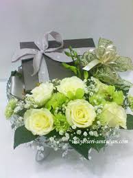 Pakej Pelamin Mini Pelamin Buaian Berendoi Gubahan Hantaran Ss Gubahan Hantaran Fresh Flower Hijau Cream Zati Tmn Johor Jaya Jb