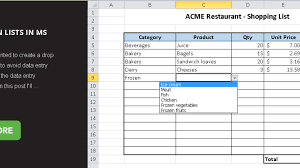 This action makes the source input box visible. How To Work With Drop Down Lists In Ms Excel Master Data Analysis