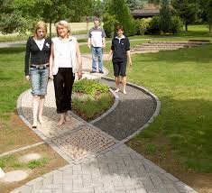 barefoot parks and sensation paths playscapes sensory garden natural playground nature play pinterest