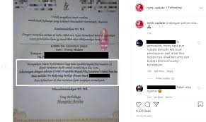 Katakata undangan pernikahan yang dipakai di percetakan. Kalimat Undangan Pernikahan Covid Info Kece