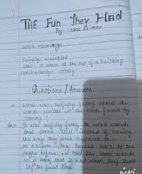  fun , volume 1. the magazine was founded by the actor and playwright h. English Question Answer The Fun They Had Chapter Brainly In