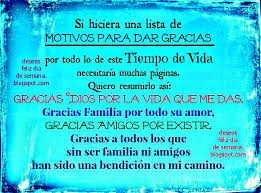 13/07/2017 imagenes imagenes, imagenes con frases, imagenes de agradecimiento, imagenes religiosas. Motivos Para Dar Gracias Por Ano O Tiempo De Vida Imagenes Y Deseos Feliz Dia De Semana