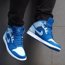 Air Jordan 1 Mid Blue Ice Air Jordans Nike Air Shoes Nike Shoes Air Max