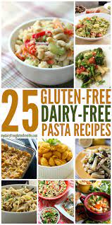 25 Gluten Free Dairy Free Pasta Recipes My Dairyfree Glutenfree Life Dairy Free Pasta Recipes Dairy Free Pasta Wheat Free Recipes