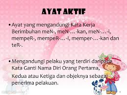  ayat pasif ialah ayat yang mengutamakan objek dan perbuatannya. Ppt Ayat Aktif Dan Ayat Pasif Powerpoint Presentation Free Download Id 5076520
