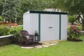 Arrow Metall Geratehaus Euro Lite 64 84 104 Gerateschuppen Gartenhaus Schuppen Geratehauser Metall Pergart Geratehauser Arrow Backyard Shed Shed Backyard