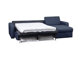 Mazzano und cremona, die schlafsofas mit lattenrost und matratze, können diesen wunsch erfüllen. Ecksofa Mit Schlaffunktion Flavien Stoff Blau Kaufen