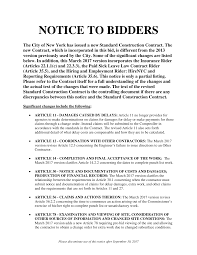 Pay close attention to the contract's details, or a legitimate request for a time extension could be denied simply because the contractor failed to follow the terms and conditions of the contract. Https Www1 Nyc Gov Assets Doc Downloads Contracting Updated Construction Contract 072201723cpd Pdf