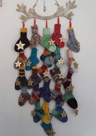 Socken Adventskalender Zum Befullen Hangend Handarbeit 24 Verschiedene Socken In Mobel Wohnen Feste Adventkalender Adventskalender Adventkalender Basteln