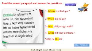 English grade 5 module 4 answer key. Grade 5 English Module 2 Project Part 1 Youtube