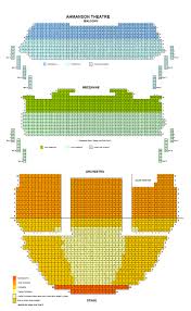 ahmanson theatre seating chart theatre in la