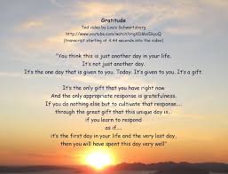 You Think This Is Just Another Day In Your Life It S Not Just Another Day Today It S A Gift From The Inspirational Ted Video Gratitude Gratitude Poems Ted Videos Inspirational Ted Talks