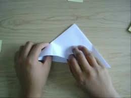 You can use a color that contrasts with first sheet for a pleasing look. How To Make A Origami Pop Up Card Youtube