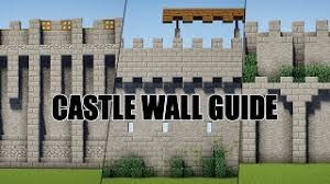 Total renovation of minecraft's creative inventory lay the foundations of your castle by referring to the layout you diagrammed on grid paper. Castle Wall Guide 5 Designs Minecraft Youtube