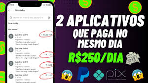 Nele, você ganha para ver propaganda em seu celular e receber pelo paypal, ou seja, é um aplicativo para ganhar dinheiro no paypal! 2 Aplicativos Que Paga No Mesmo Dia No Paypal Pix Prova De Pagamento Ganhar Dinheiro Na Internet Criar Apps