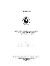 Latar belakang/ dasar pemikiran b. Halaman Judul Proposal Cara Golden