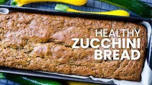 Homemade zucchini bread is an easy, healthy, and delicious way to use up your summertime zucchini. Healthy Zucchini Bread Low Sugar And Low Fat Youtube