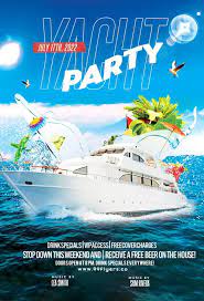 Download free alive bar free flyer template psd. Yacht Party Free Flyer Template Free Psd Flyer Resources