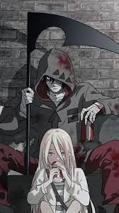 Rachel Gardner And Zack Black And White Anime 720x1280 Wallpaper Angel Of Death Anime Angel Anime Wallpaper Iphone