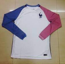 Barcelona long sleeve jersey 2008/2009. France Soccer Team 2016 Euro White Away Long Sleeve Replica Jersey France Soccer Team 2016 Euro White Away Lo Jersey France France Football Shirt Soccer Jersey