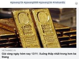 Gia Vang Hom Nay 13 11 Sjc Trai Chiều Thế Giới Tăng Nhẹ Khoảng 50 000 đồng Lượng Blog Gia Diềm