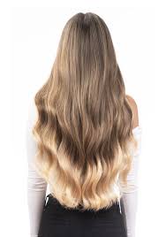 Bellami ombre hair extensions are the ultimate transformational look. Bellami Silk Seam 140g 18 Warm Brown Honey Blonde Ombre 17 24 Hair Bellami Hair