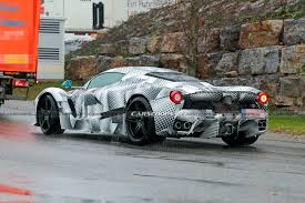 The ferrari laferrari is a hybrid supercar, the first. This Mule Could Hide The Laferrari Replacement But Will It Have A V12 Carscoops