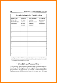 11 Stress Management Plan Template Daily Log Sheet Stress Management Activities Coping With Stress Stress Management