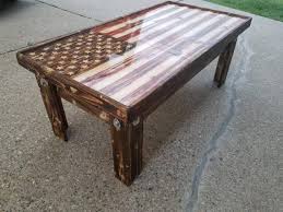 Old Glory Sliding Top Coffee Table Etsy Coffee Table Refurbished Coffee Tables Wood Table Diy