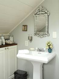 Sloped ceiling does not have to limit our space in the bathroom. Under The Eaves Baths Better Homes Gardens