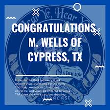 It's like the trivia that plays before the movie starts at the theater, but waaaaaaay longer. Texas Renaissance Festival Congratulations To M Wells Of Cypress Tx Who Was The First Winner Of Our Podcast Listeners Contest M Wells Check Your Email The Next Round Of Trivia