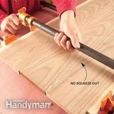 This joint is simple and strong. Edge Gluing Boards Diy Family Handyman