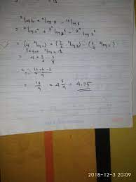 Logaritma adalah operasi matematika yang merupakan kebalikan (atau invers) dari eksponen atau kali ini kita akan membahas rumus persamaan logaritma secara detail mulai dari pengertian, sifat. Rumus Logaritma Mencari Nilai Dari 2log16 4log8 16log8 Brainly Co Id