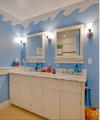 Ocean bathroom ideas beach themed images relaxing designs that soothe the soul. Pin By Rosezanna Atterberry On Home Decorating Ideas Kid Bathroom Decor Childrens Bathroom Bathroom Kids
