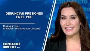 La Asambleísta Marjorie Chávez habló de la depuración en el PSC