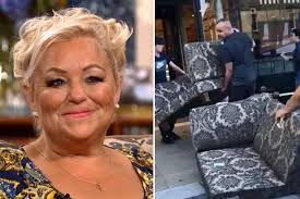 Woman who took her sofa from bust House of Fraser after they refused to  deliver it, Fiona Boston, brings her