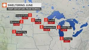 Why the northwest's heat dome is so dangerous; Heat Dome Minnesota St Paul Twin Cities Accuweather