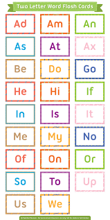 Free Printable Two Letter Words Flash Cards Download Them In Pdf Format At Http Flashcardfox Two Letter Words Preschool Sight Words Sight Words Kindergarten