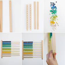 Diy Ombre Abacus Lovely Indeed Diy Kids Toys Wooden Toys Diy Diy Ombre