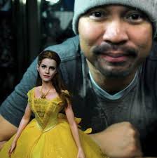 Emma watson and her doll dave benett/getty images for harper's bazaar; Somebody Fixed The Emma Watson Belle Doll So It Doesn T Look Like Justin Bieber Emma Watson Belle Doll Barbie Celebrity Disney Dolls