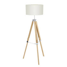 Home24 Staande Lamp Tripod Lantada Eglo In 2020 Stehlampe Holz
