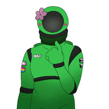 My Take On The Lime Crewmate Aka An Oc Still Getting Used To Drawing Spacesuits Haha Amongus