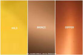 Ada sesiapa peminat warna gold brown? Terpopuler 30 Warna Coklat Gold