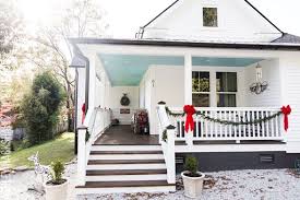 Get inspired and find what you want here. Farmhouse Porch Christmas Decor Ideas Ashley Hackshaw Lil Blue Boo